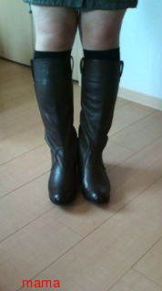 みんなのブーツみせて