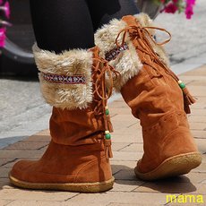 みんなのブーツみせて