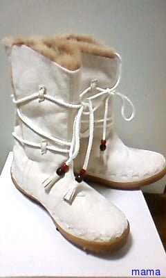 みんなのブーツみせて