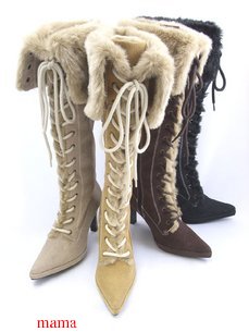 みんなのブーツみせて