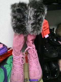 みんなのブーツみせて