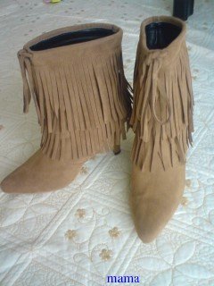 みんなのブーツみせて