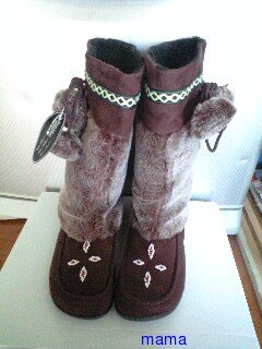 みんなのブーツみせて