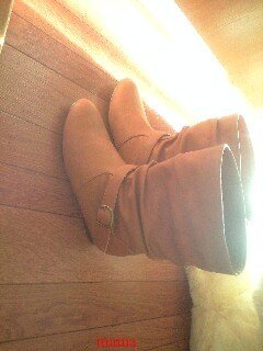 みんなのブーツみせて