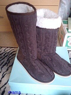 みんなのブーツみせて