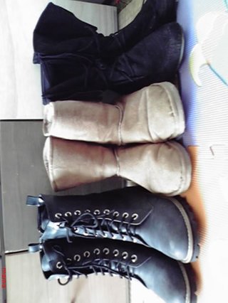 みんなのブーツみせて