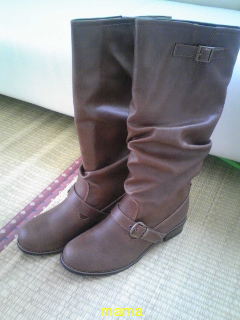 みんなのブーツみせて