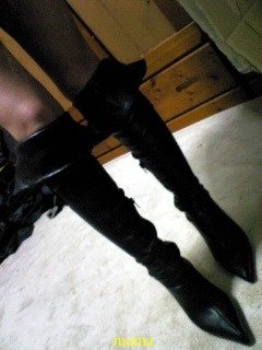 みんなのブーツみせて