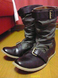 みんなのブーツみせて