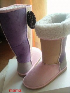 みんなのブーツみせて