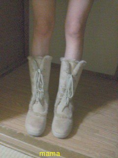 みんなのブーツみせて