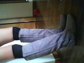 みんなのブーツみせて