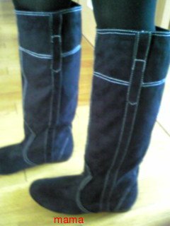 みんなのブーツみせて