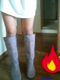 みんなのブーツみせて