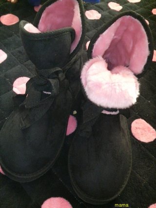 みんなのブーツみせて