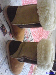 みんなのブーツみせて