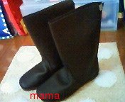 みんなのブーツみせて