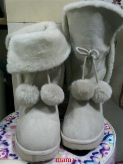 みんなのブーツみせて