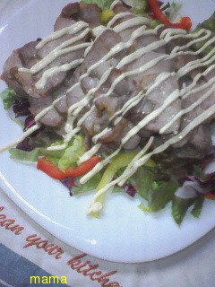 Ｘマスにおせちにも好評煮豚のニンニク生姜醤油漬け