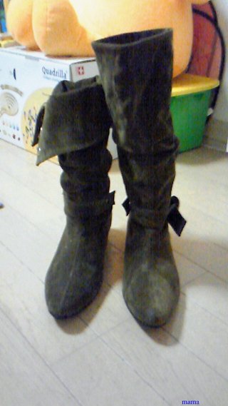 みんなのブーツみせて