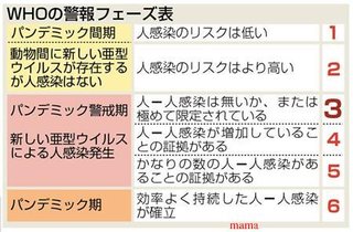 豚インフルエンザ