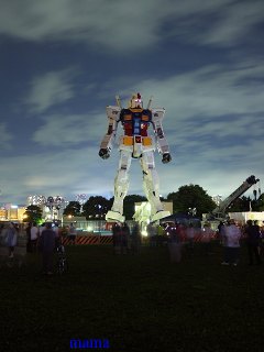 お台場にガンダム？