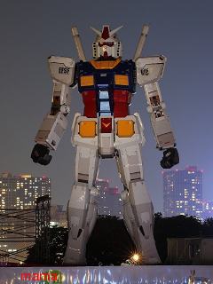 お台場にガンダム？