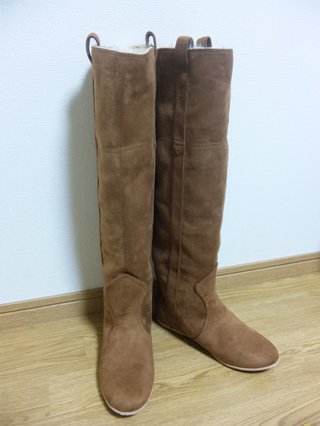 みんなのブーツみせて