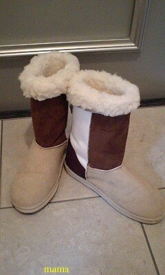 みんなのブーツみせて