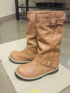 みんなのブーツみせて