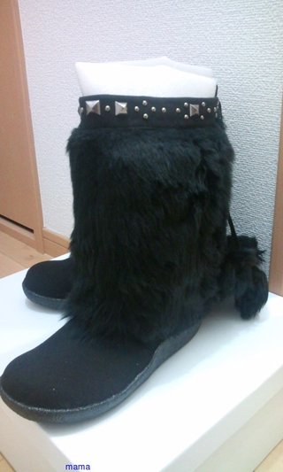 みんなのブーツみせて