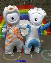 ロンドン五輪のマスコット【写】