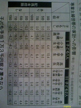 子ども手当って何の意味があるのか…？