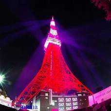 ピンクの東京タワーが見たい