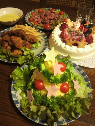 Xmas家でする人！ﾒﾆｭｰなに？