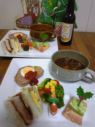 Xmas家でする人！ﾒﾆｭｰなに？