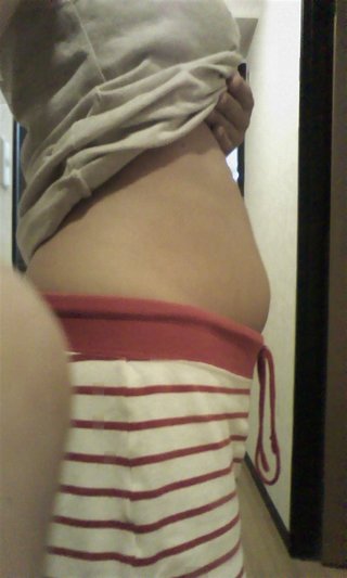 胃下垂？汚画像あり