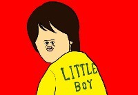 フジ「イケパラ」に原爆リトルボーイTシャツ