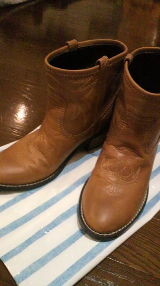 みんなのブーツみせて