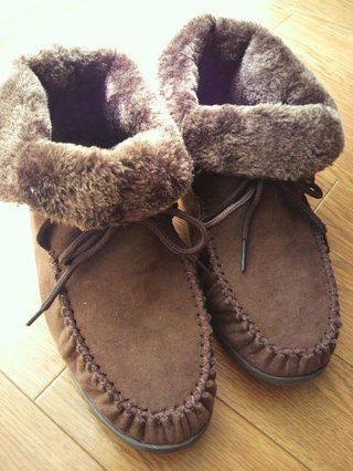 みんなのブーツみせて