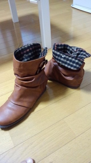 みんなのブーツみせて