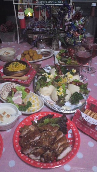 Xmas家でする人！ﾒﾆｭｰなに？