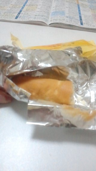 アルミに包んであるお菓子