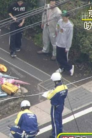 【改】京都亀岡市・集団登校に暴走車 無免許運転