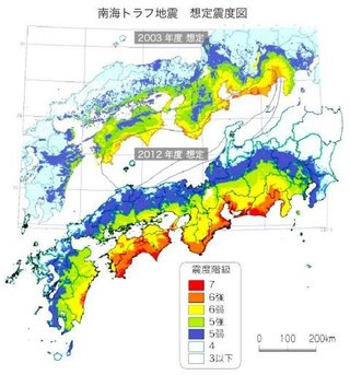 ◆南海トラフ地震、最悪なら死者32万人　