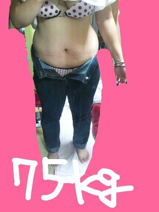 165㎝75㎏ 恋の力ってすごいｗ
