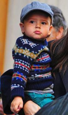 オーランドブルームの息子が可愛すぎる