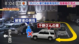 元フジテレビアナウンサー、チノパン人身事故