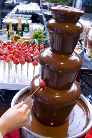 チョコレートフォンデュ