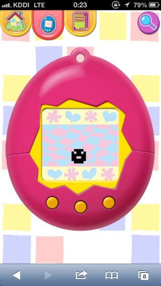 スマホで発見！たまごっち☆